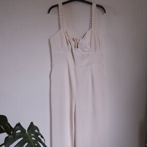 Women’s L Cream Jumpsuit ASTR The Label